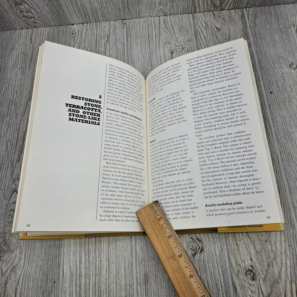 Restoring and Preserving Antiques Frederic Taubes 1971 Hardcover‎ Watson-Guptill